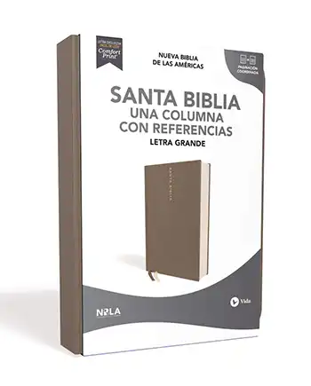 Imagen de la Biblia NBLA, Una Columna con Referencias, Letra Grande, Tapa Dura
