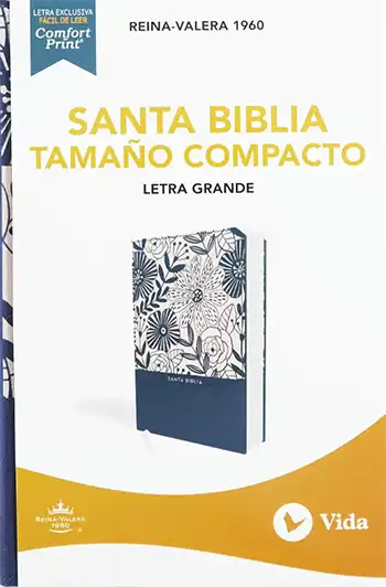 La Biblia Compacta Letra Grande RVR60, ofrece la innovadora tipografía Comfort Print® 10, para una experiencia de lectura y estudio mejorada.