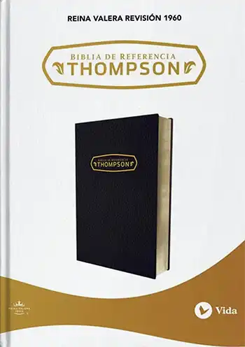 Biblia de Referencia Thompson, una completa biblioteca de estudio y referencia con más de 7,000 nombres, lugares y temas, y más de 100,000 referencias.