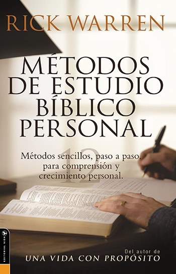 Imagen de la portada. Métodos de estudio bíblico personal