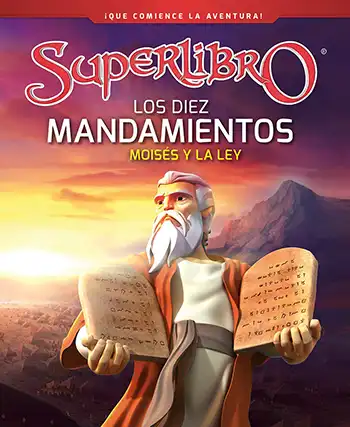 Imagen de la portada del libro Los Diez mandamientos Moisés Y La Ley