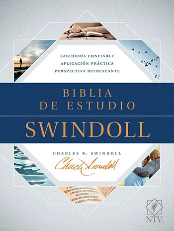 Imagen de la portada de la biblia Biblia de estudio Swindoll NTV