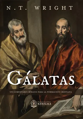 Imagen de la pñortada del libro Gálatas, Un Comentario Bíblico para la Formación Cristiana