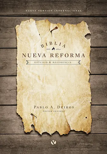 Imagen de la portada de la Biblia de Estudio NVI Nueva Reforma, Tapa Dura