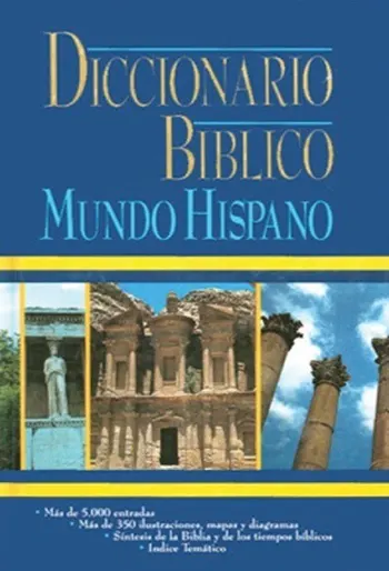 Imagen de la portada del Diccionario bíblico Mundo Hispano