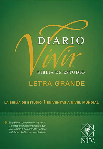 Imagen de la Biblia de estudio del diario vivir NTV letra grande Tapa dura