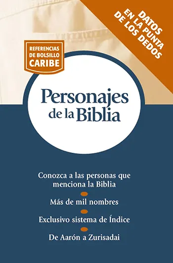 Imagen del libro Personajes de la Biblia, Serie Referencias de bolsillo