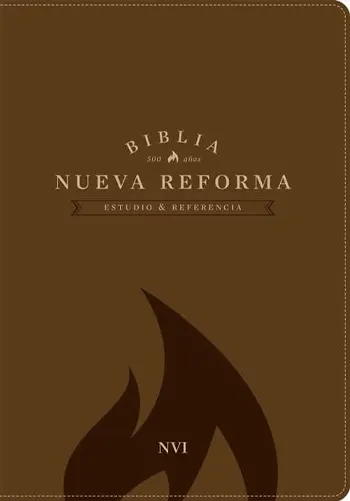 Imagen de la Biblia de Estudio NVI Nueva Reforma, Piel Italiana, Miel