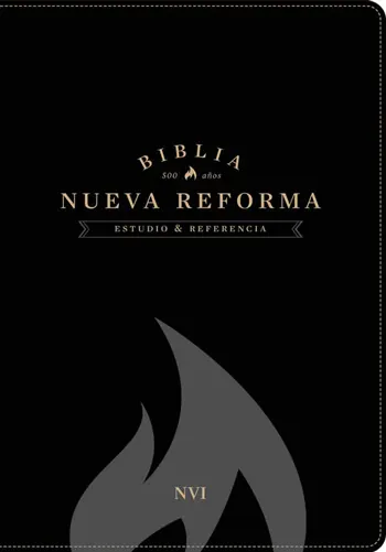 Imagen de la Biblia de Estudio NVI Nueva Reforma, Piel Italiana, Negro