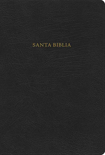 Imagen de la Biblia de Estudio Scofield RVR60, Negro, piel fabricada con índice
