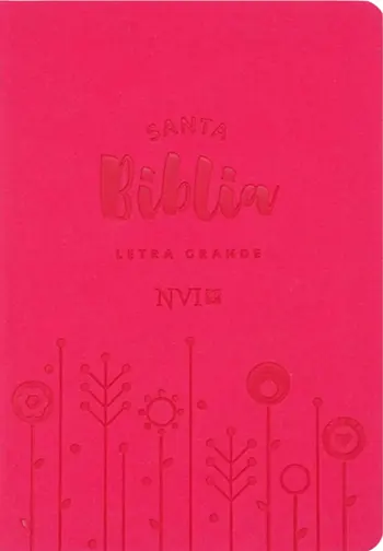 Imagen de la Biblia NVI, Compacta, Piel Especial, Fucsia