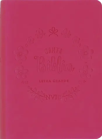 Imagen de la Biblia NVI, Tamaño Bolsillo, Piel Especial, Fucsia tornasolado