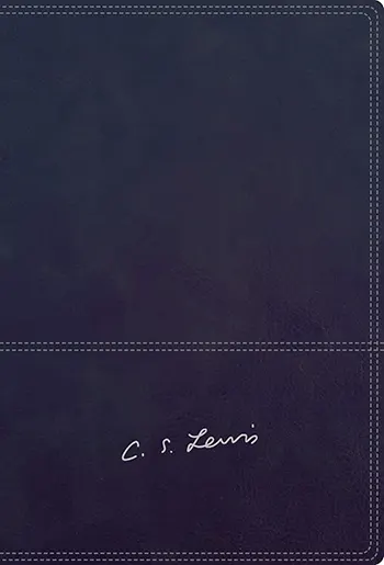 Imagen de la Biblia Reflexiones de C. S. Lewis RVR, Interior a dos colores, piel, Azul marino