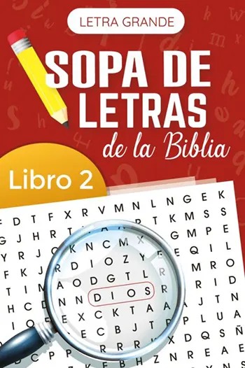 Sopa de letras de la Biblia, letra grande, libro 2