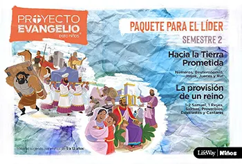 El Proyecto Evangelio para niños, Semestre 2, Paquete para el líder