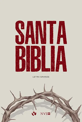Biblia NVI, Letra grande, Tapa dura, Corona