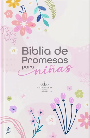 Biblia de Promesas para niñas RVR60, Tapa dura Rosa