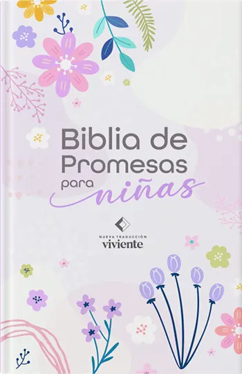 Biblia de Promesas para niñas RVR60, Tapa dura Violeta